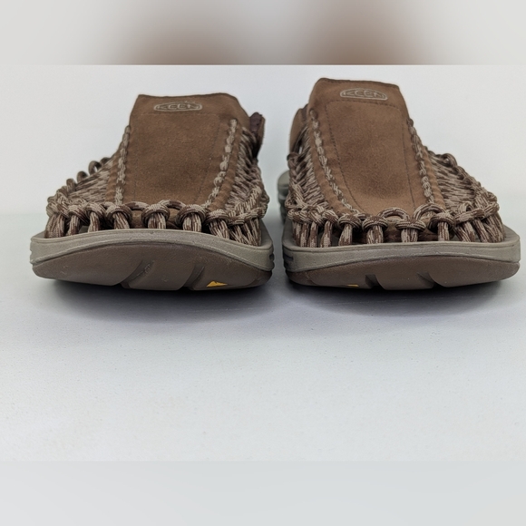 Keen Uneek II Slip On Sandals Mens Size 11 Woven Slide Closed Toe Brown main image 14